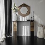 Casa si Gradina - Mobilier - Comode si corpuri - Comode - Comoda, Hanah Home, pal melaminat, bronz, 105x34x80 cm, 552NOS2484 - Infinity.ro