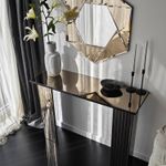 Casa si Gradina - Mobilier - Comode si corpuri - Comode - Comoda, Hanah Home, pal melaminat, bronz, 105x34x80 cm, 552NOS2484 - Infinity.ro