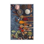 Casa si Gradina - Textile si covoare - Covoare - Covoare casa - Covor, Conceptum Hypnose, multicolor, 80x50 cm, 100% poliester, antiderapant, 476HFT1284 - Infinity.ro