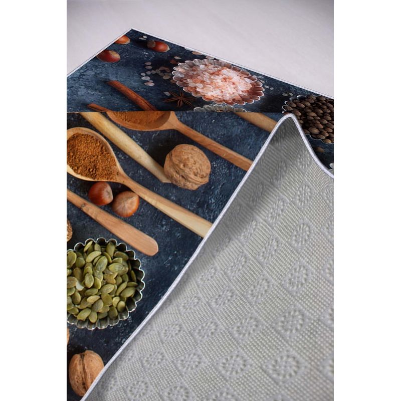 Casa si Gradina - Textile si covoare - Covoare - Covoare casa - Covor, Conceptum Hypnose, multicolor, 80x50 cm, 100% poliester, antiderapant, 476HFT1284 - Infinity.ro