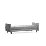 Casa si Gradina - Mobilier - Canapele si coltare - Canapele - Canapea extensibila, Atelier Del Sofa, metal, gri deschis, 200x83x55 cm - Infinity.ro