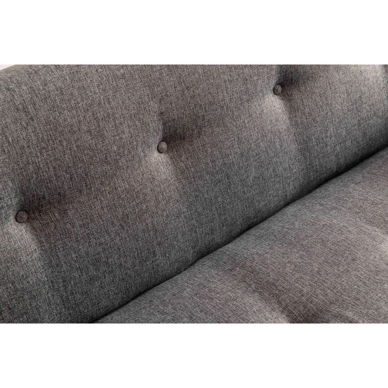 Casa si Gradina - Mobilier - Canapele si coltare - Canapele - Canapea extensibila, Atelier Del Sofa, metal, gri deschis, 200x83x55 cm - Infinity.ro