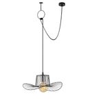 Casa si Gradina - Corpuri si surse de iluminat - Lustre si pendule - Candelabru, Opviq, metal, negru, 98x38 cm - Infinity.ro
