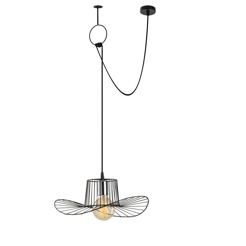 Casa si Gradina - Corpuri si surse de iluminat - Lustre si pendule - Candelabru, Opviq, metal, negru, 98x38 cm - Infinity.ro