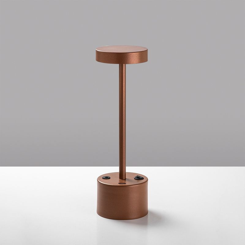 Casa si Gradina - Corpuri si surse de iluminat - Veioze si lampi - Veioze - Veioza, Opviq, metal, cupru, 9x28 cm - Infinity.ro