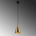 Casa si Gradina - Corpuri si surse de iluminat - Lustre si pendule - Candelabru, Opviq, metal, auriu negru, diametru 14 cm, inaltime 114 cm - Infinity.ro