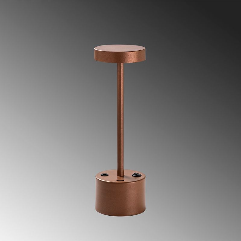Casa si Gradina - Corpuri si surse de iluminat - Veioze si lampi - Veioze - Veioza, Opviq, metal, cupru, 9x28 cm - Infinity.ro