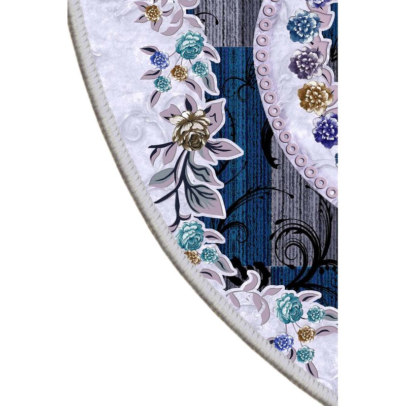 Casa si Gradina - Textile si covoare - Covoare - Covorase intrare - Covoras de hol, Conceptum Hypnose, multicolor, 100x200 cm, 100% poliester, antiderapant, 478HFT3038 - Infinity.ro