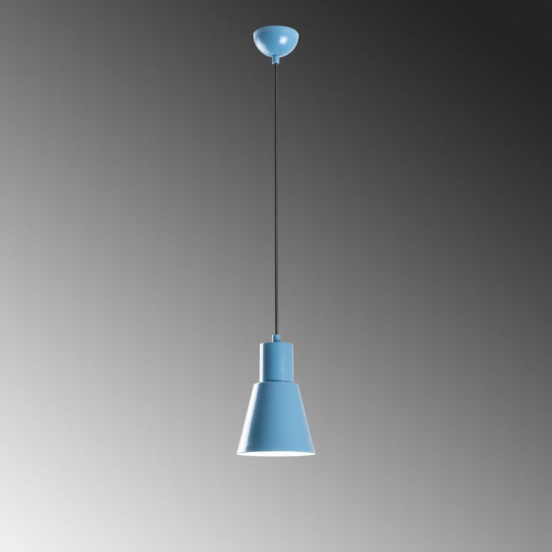 Casa si Gradina - Corpuri si surse de iluminat - Lustre si pendule - Candelabru, Opviq, metal, albastru deschis, inaltime reglabila, 892OPV2043 - Infinity.ro