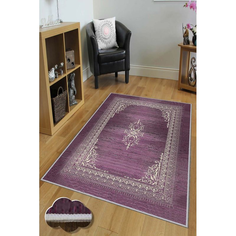 Casa si Gradina - Textile si covoare - Covoare - Covoare casa - Covor de hol, Conceptum Hypnose, multicolor, 80x150 cm, 100% poliester, antiderapant, 474HFT1891 - Infinity.ro