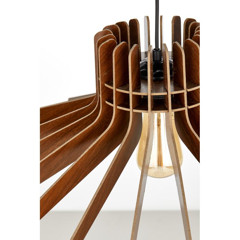 Casa si Gradina - Corpuri si surse de iluminat - Lustre si pendule - Candelabru, Opviq, mdf, nuc, 59x20x65 cm - Infinity.ro