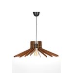 Casa si Gradina - Corpuri si surse de iluminat - Lustre si pendule - Candelabru, Opviq, mdf, nuc, 59x20x65 cm - Infinity.ro