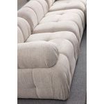 Casa si Gradina - Mobilier - Canapele si coltare - Canapele - Canapea 3 locuri, Atelier Del Sofa, lemn fag si pal, crem, 290x95x75 cm - Infinity.ro