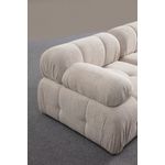Casa si Gradina - Mobilier - Canapele si coltare - Canapele - Canapea 3 locuri, Atelier Del Sofa, lemn fag si pal, crem, 290x95x75 cm - Infinity.ro