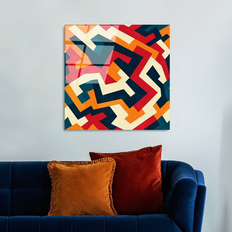 Casa si Gradina - Decoratiuni - Tablouri - Tablou decorativ, Wallxpert, sticla temperata, multicolor, 50x50 cm, 123BZM2314 - Infinity.ro