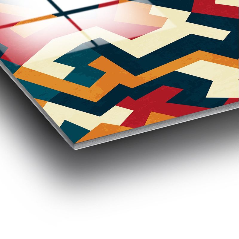 Casa si Gradina - Decoratiuni - Tablouri - Tablou decorativ, Wallxpert, sticla temperata, multicolor, 50x50 cm, 123BZM2314 - Infinity.ro