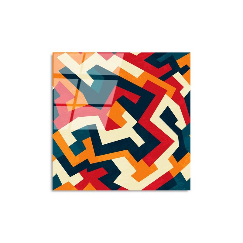 Casa si Gradina - Decoratiuni - Tablouri - Tablou decorativ, Wallxpert, sticla temperata, multicolor, 50x50 cm, 123BZM2314 - Infinity.ro