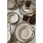 Casa si Gradina - Bucatarie si vesela - Vesela si tacamuri - Servicii de masa - Serviciu de masa 16 piese, Hermia, portelan, crem - Infinity.ro