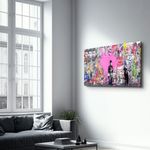 Casa si Gradina - Decoratiuni - Tablouri - Tablou decorativ, Wallxpert, sticla temperata, multicolor, 70x110 cm, 672BRS1799 - Infinity.ro