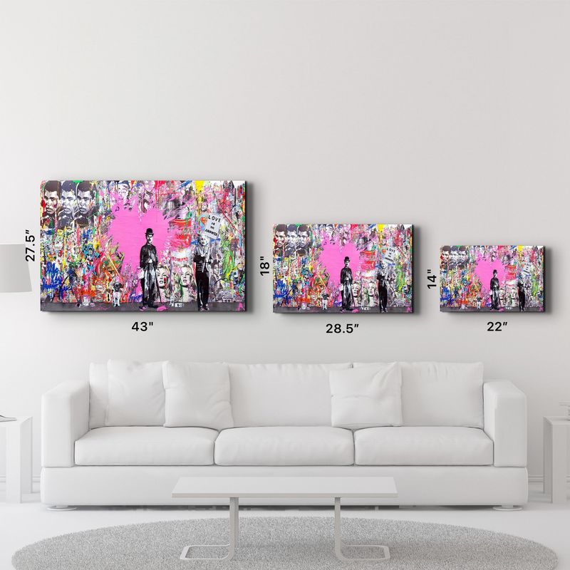 Casa si Gradina - Decoratiuni - Tablouri - Tablou decorativ, Wallxpert, sticla temperata, multicolor, 70x110 cm, 672BRS1799 - Infinity.ro