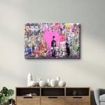 Casa si Gradina - Decoratiuni - Tablouri - Tablou decorativ, Wallxpert, sticla temperata, multicolor, 70x110 cm, 672BRS1799 - Infinity.ro