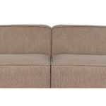 Casa si Gradina - Mobilier - Canapele si coltare - Canapele - Canapea 3 locuri, Atelier Del Sofa, lemn de fag, cappuccino, 250x90x69 cm - Infinity.ro
