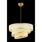 Casa si Gradina - Corpuri si surse de iluminat - Lustre si pendule - Candelabru, Opviq, metal, alb auriu, 40x40x72 cm - Infinity.ro