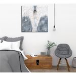 Casa si Gradina - Decoratiuni - Tablouri - Tablou decorativ, Wallxpert, panza, multicolor, 45x45 cm, rama lemn, 843CHB1091 - Infinity.ro