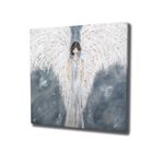 Casa si Gradina - Decoratiuni - Tablouri - Tablou decorativ, Wallxpert, panza, multicolor, 45x45 cm, rama lemn, 843CHB1091 - Infinity.ro