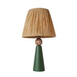 Casa si Gradina - Corpuri si surse de iluminat - Veioze si lampi - Veioze - Veioza, Opviq, ceramica, verde maro, 24x46 cm - Infinity.ro
