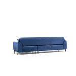 Casa si Gradina - Mobilier - Canapele si coltare - Coltare - Coltar extensibil, Hanah Home, lemn fag si panouri aglomerate, albastru marin, 287x169x96 cm - Infinity.ro