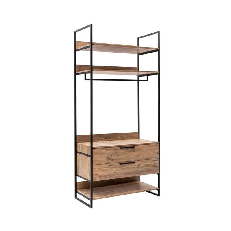 Casa si Gradina - Mobilier - Dulapuri si sifoniere - Sifoniere - Sifonier, Hanah Home, pal melaminat, pin atlantic, 104x52x225 cm, 863SPH5414 - Infinity.ro