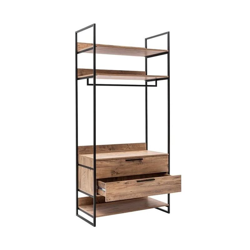 Casa si Gradina - Mobilier - Dulapuri si sifoniere - Sifoniere - Sifonier, Hanah Home, pal melaminat, pin atlantic, 104x52x225 cm, 863SPH5414 - Infinity.ro