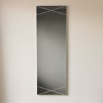 Casa si Gradina - Decoratiuni - Oglinzi - Oglinda, Hanah Home, mdf, argintiu, 35x105 cm, 552NOS2196 - Infinity.ro
