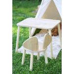 Casa si Gradina - Mobilier - Mobilier copii - Mobilier camera copiilor - Scaun pentru copii, Hanah Home, mdf, maro, 30x30x25 cm, 517BMB1136 - Infinity.ro