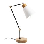 Casa si Gradina - Corpuri si surse de iluminat - Veioze si lampi - Veioze - Veioza, Opviq, fier, alb, 14x52 cm - Infinity.ro