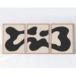 Casa si Gradina - Decoratiuni - Tablouri - Tablou decorativ inramat, Wallxpert, mdf, multicolor, 50x70 cm, 3 piese, 693BSE1469 - Infinity.ro