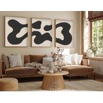 Casa si Gradina - Decoratiuni - Tablouri - Tablou decorativ inramat, Wallxpert, mdf, multicolor, 50x70 cm, 3 piese, 693BSE1469 - Infinity.ro