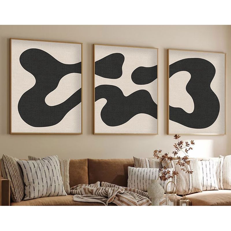 Casa si Gradina - Decoratiuni - Tablouri - Tablou decorativ inramat, Wallxpert, mdf, multicolor, 50x70 cm, 3 piese, 693BSE1469 - Infinity.ro