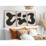 Casa si Gradina - Decoratiuni - Tablouri - Tablou decorativ inramat, Wallxpert, mdf, multicolor, 50x70 cm, 3 piese, 693BSE1469 - Infinity.ro