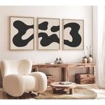 Casa si Gradina - Decoratiuni - Tablouri - Tablou decorativ inramat, Wallxpert, mdf, multicolor, 50x70 cm, 3 piese, 693BSE1469 - Infinity.ro