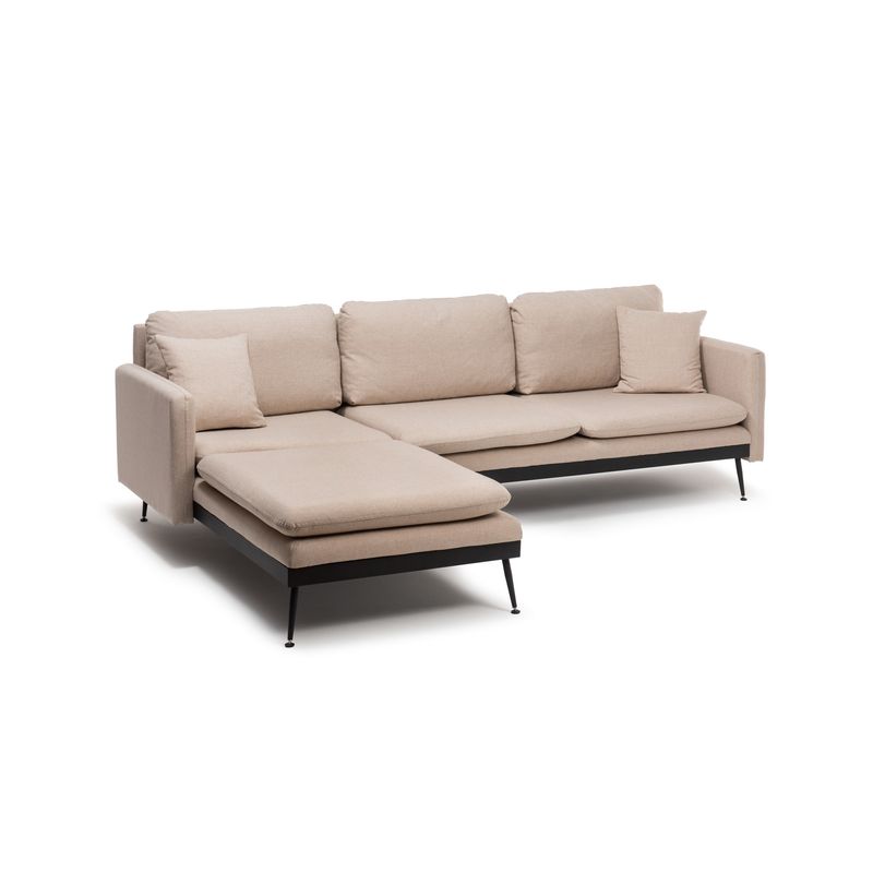 Casa si Gradina - Mobilier - Canapele si coltare - Coltare - Coltar, Atelier Del Sofa, metal, stofa in, crem, 245x180 cm - Infinity.ro