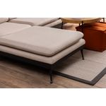Casa si Gradina - Mobilier - Canapele si coltare - Coltare - Coltar, Atelier Del Sofa, metal, stofa in, crem, 245x180 cm - Infinity.ro