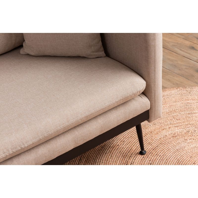 Casa si Gradina - Mobilier - Canapele si coltare - Coltare - Coltar, Atelier Del Sofa, metal, stofa in, crem, 245x180 cm - Infinity.ro