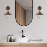 Casa si Gradina - Corpuri si surse de iluminat - Plafoniere, aplice si spoturi - Aplica, Opviq, fier, vintage, 24x20 cm - Infinity.ro