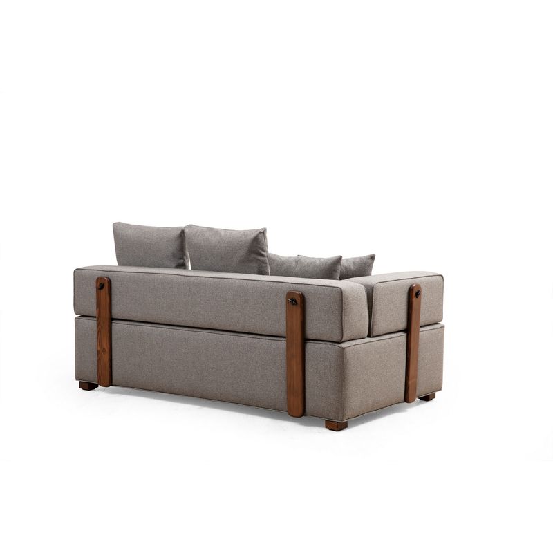 Casa si Gradina - Mobilier - Canapele si coltare - Coltare - Coltar, Atelier Del Sofa, material textil, gri, 360x300 cm - Infinity.ro