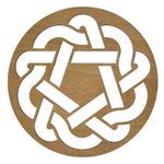 Casa si Gradina - Textile si covoare - Textile bucatarie - Fete de masa - Set covorase de masa, Hermia, lemn, miere, 36x36 cm, 4 bucati, 790PYN1109 - Infinity.ro