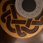 Casa si Gradina - Textile si covoare - Textile bucatarie - Fete de masa - Set covorase de masa, Hermia, lemn, miere, 36x36 cm, 4 bucati, 790PYN1109 - Infinity.ro