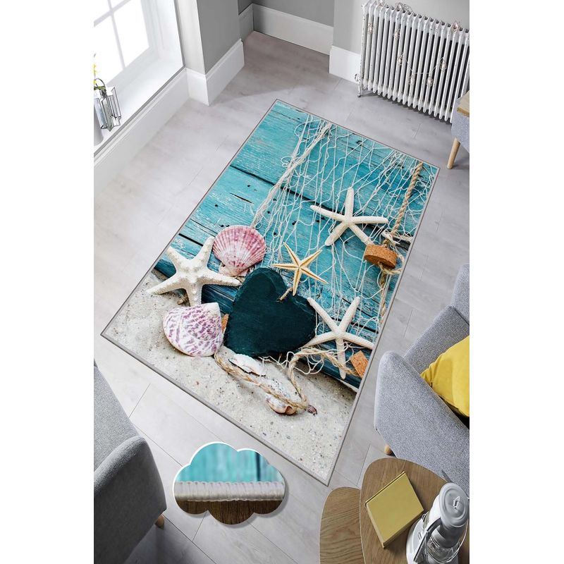 Casa si Gradina - Textile si covoare - Covoare - Covoare casa - Covor, Conceptum Hypnose, multicolor, 60x100 cm, 100% poliester, antiderapant, 478HFT1522 - Infinity.ro
