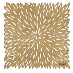 Casa si Gradina - Textile si covoare - Textile bucatarie - Fete de masa - Set covorase de masa, Hermia, lemn, miere, 36x36 cm, 4 bucati, 790PYN1133 - Infinity.ro